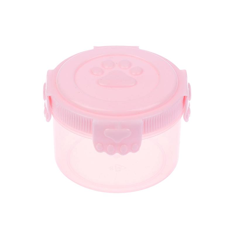 1ks mini kulaté čtvercové lahve kečup koření omáčka lahvička medovo-hořčičný salátový dresink kuchyňská nádoba na bento omáčku