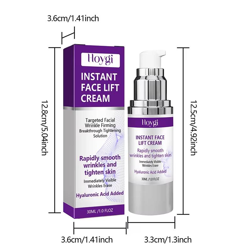 Instant Wrinkle Remover Face Cream Firming Lifting Anti Aging Fade Fine Lines Whitening Moisturizing Brighten Tighten Skin Care