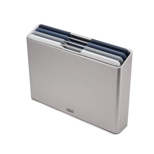 

Joseph Joseph Folio Large Sky Разделочная доска, Набор из 4 штук, Безопасно для посудомоечной машины, Хранение, Оригинальный продукт, 60193