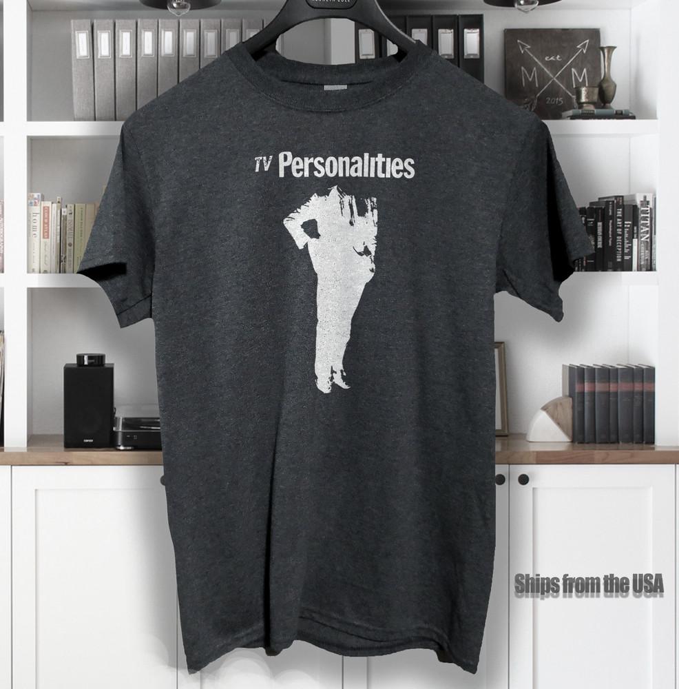 Футболка с принтом группы Television Personalities post punk swell maps teenage filmstars tv Унисекс XL