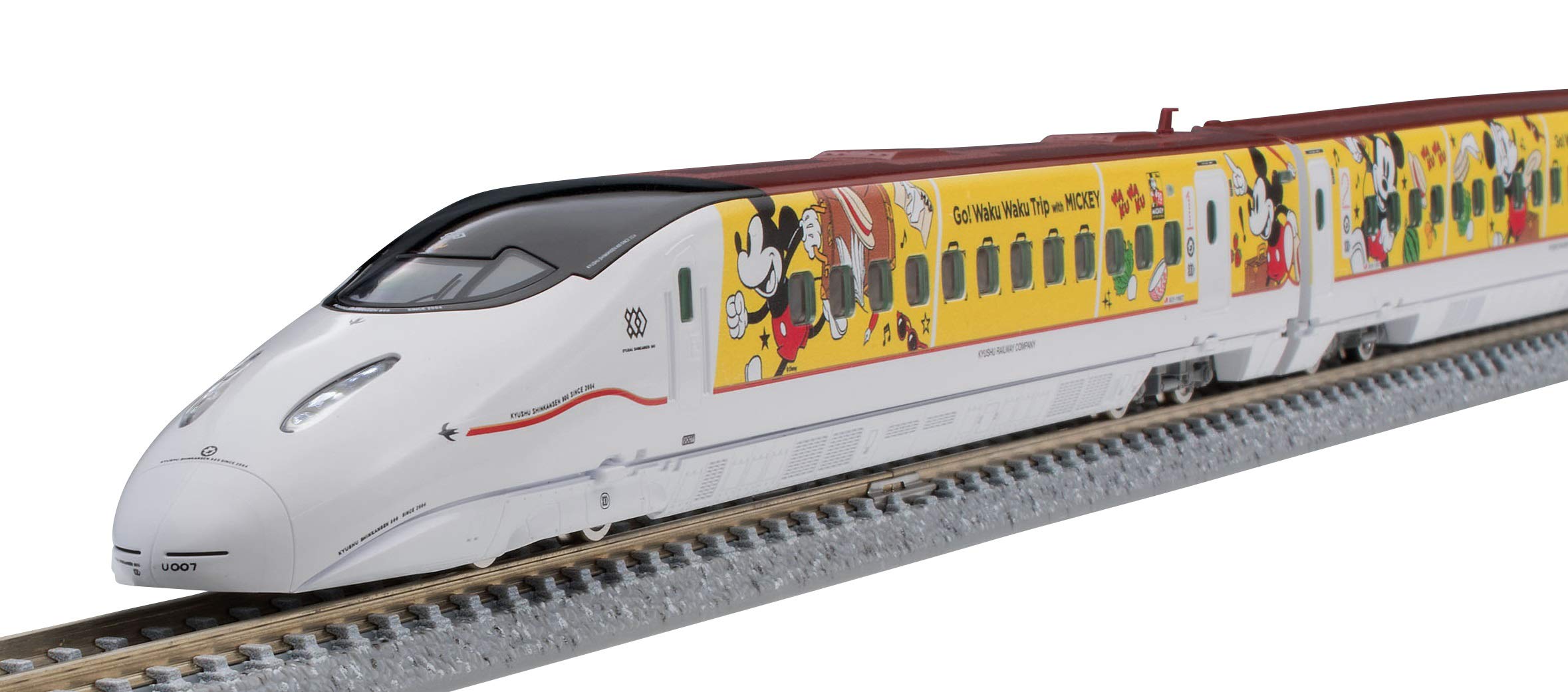 

Ограниченная серия TOMIX N gauge серии Kyushu Shinkansen 800 1000 (Поездка JR Кюсю Ваку Ваку Синкансэн) Набор из 6 вагонов 97914 модель поезда