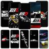 Initial D Car Phone Case for Samsung Galaxy A56 A36 A26 A16 A34 A24 A42 A22 A20 A12 A40 A30 A10 5G Soft TPU Cover Shell Fundas
