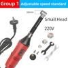 Micro Angle Grinder 90 Degree Electric Elbow Grinding Machine for Ceramic Tile Cleaning Engraving Motor Grinder