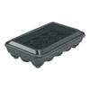 Space Saving Eggs Tray Organizer 10/15 Compartments Dishwasher Safe Refrigerator Storage Container Kitchen Tool