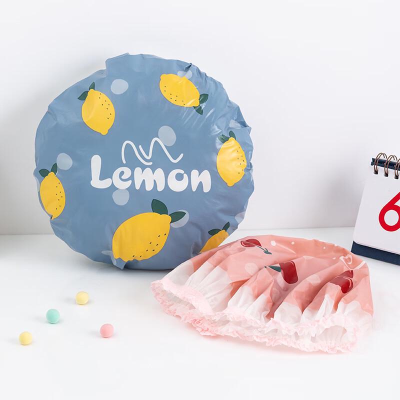 Cute Fruit Waterproof Shower Cap