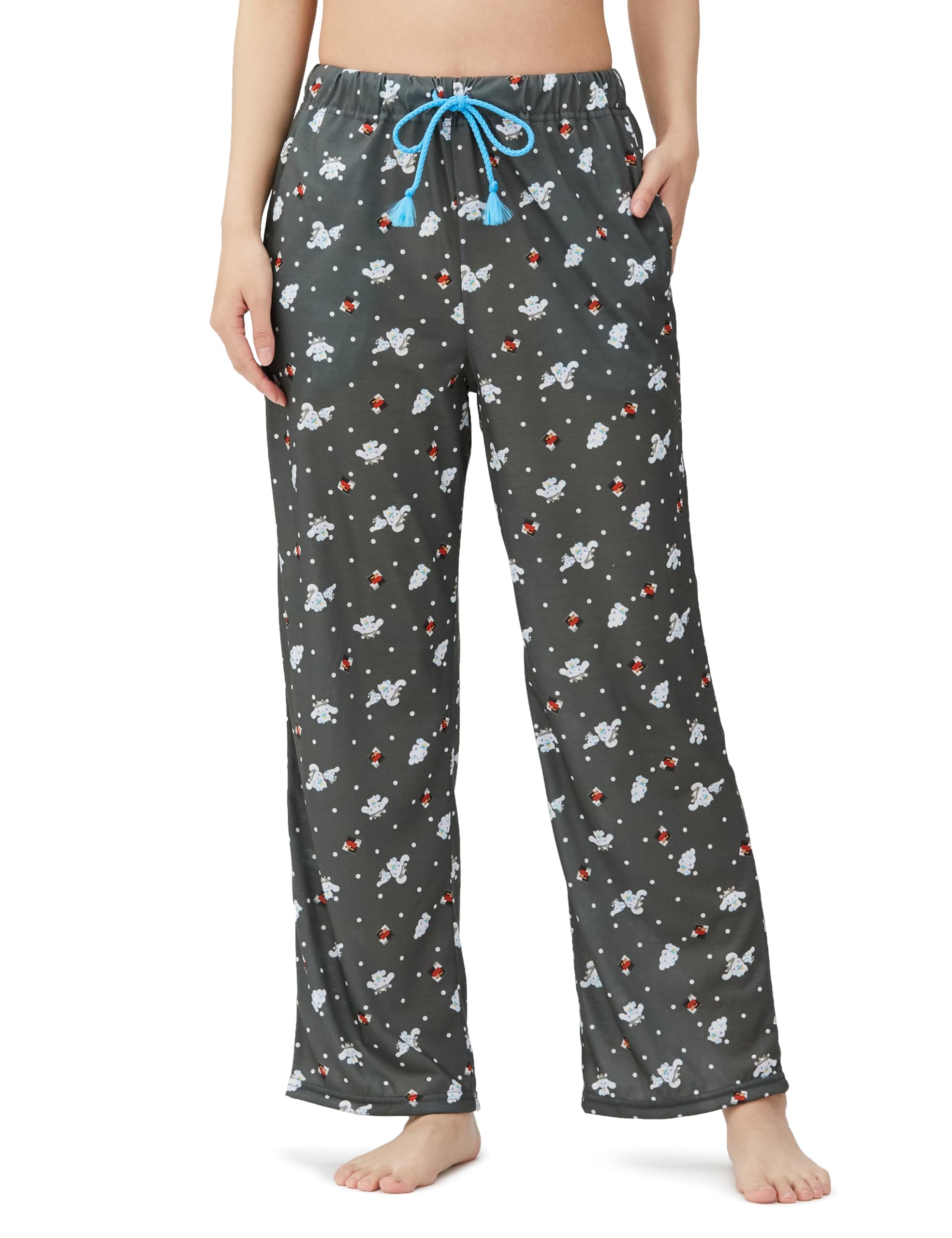 

Bottoms Cinnamoroll x Tyrol Chocolate Collaboration Room Pants Pants Room Wear Unisex 10 Minute Length Charcoal Gray L [Sanrio] T-shirt