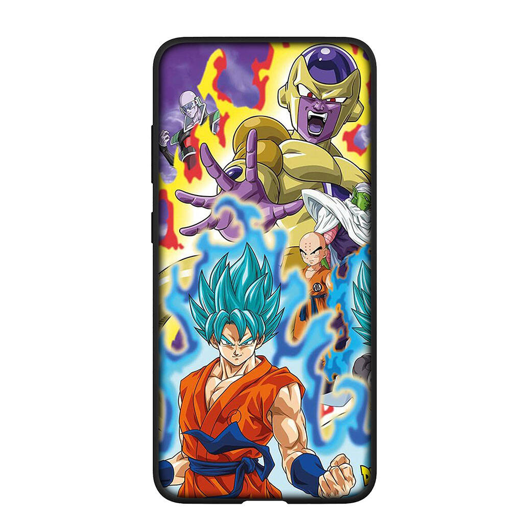 Phone Case for iPhone 17 15 16 Plus Xiaomi Poco X7 X6 F8 F7 C85 C75 C71 Redmi Note 14 12 11 13 Pro Max A4 14C 13C Frieza Funda Dragon Son Gokus Ball