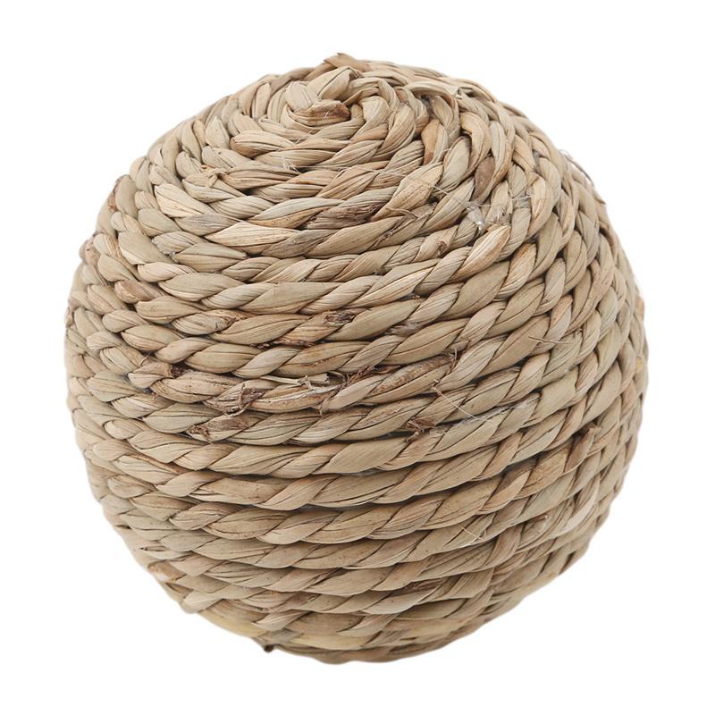 Parrot Rabbit Straw Ball Toys For Bird Pet Environmental Balls Toy Pet Supplies