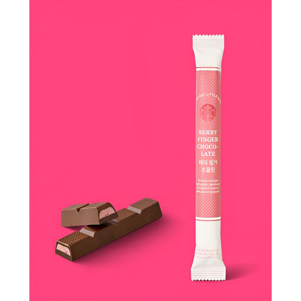 Starbucks Berry Finger Chocolate Bottle Gift Set