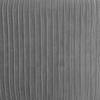 Solaro Atmosphera Pleated Velvet Stool - Grey