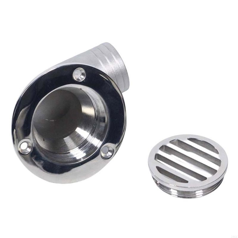28GC Rust Resistant Stainless Steel 38mm Marine Drain Elbow For Efficient Boat Water Removal