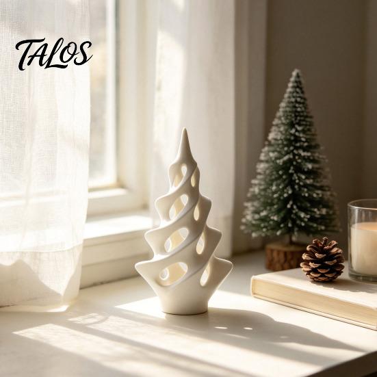 Elegant Window Decorations 3D Printed Abstract Spiral Ornaments, Modern Minimalist Tabletop Hollow Sculpture Sculpture, Decorative Hollow-out Figurine