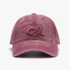 Spring And Summer Letters Three-Dimensional Embroidery Holes Soft Top Men'S Cap Personality Versatile Baseball Cap High Quality