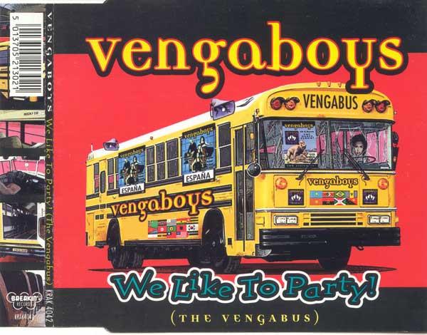 CD VENGABOYS We Like To Party The Vengabus KRAK4042 Breakin Record 1998 Нидерланды Танцевальная Электроника Б/у