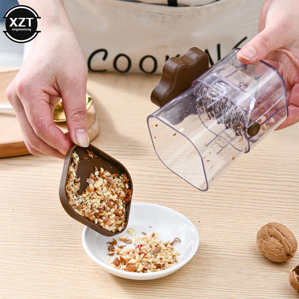 Noten Walnotenmolen Draagbare Multifunctionele Notenmolen Fruit Crusher Handstamper voor Walnoten Amandelen Chocolade Keukengereedschap