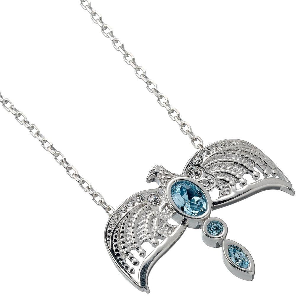 Harry Potter Sterling Silver Diadem Necklace with Crystals