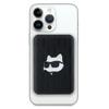 Karl Lagerfeld Powerbank Indukcyjnyklpb5Fpgkschhk 15W 5000Mah Czarny/Black Choupette Head Pin Magsafe