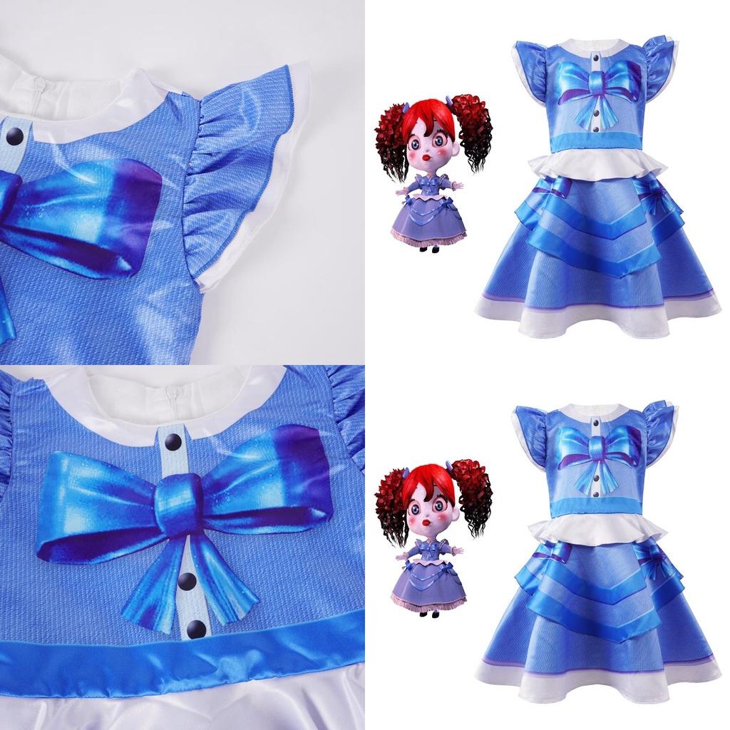 Kids Huggy Wuggy Poppy Playtime Cosplay Costume For Halloween And Parties