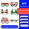 Christmas Glasses – Festive Snowman, Antlers & Santa Designs for Adults & Kids