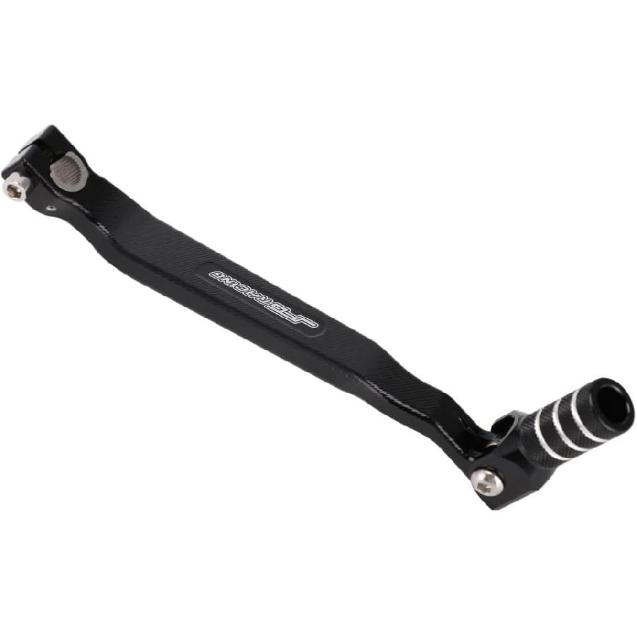 JFG Racing Motorcycle Gear Shifter Lever Extended 10mm Folding Tip CNC for KLR 650 KLR650 1987-2018 Black