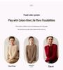Soft Versatile Cashmere Women's Knit Solid Base Layer - Autumn/Winter