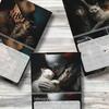 Wall Decoration for Studio 2027 Halloween Horror Movie & Cats Calendar, Creative Spiral Spooky Film Poster Bound Planner with Hanging Hole, Niche Fan