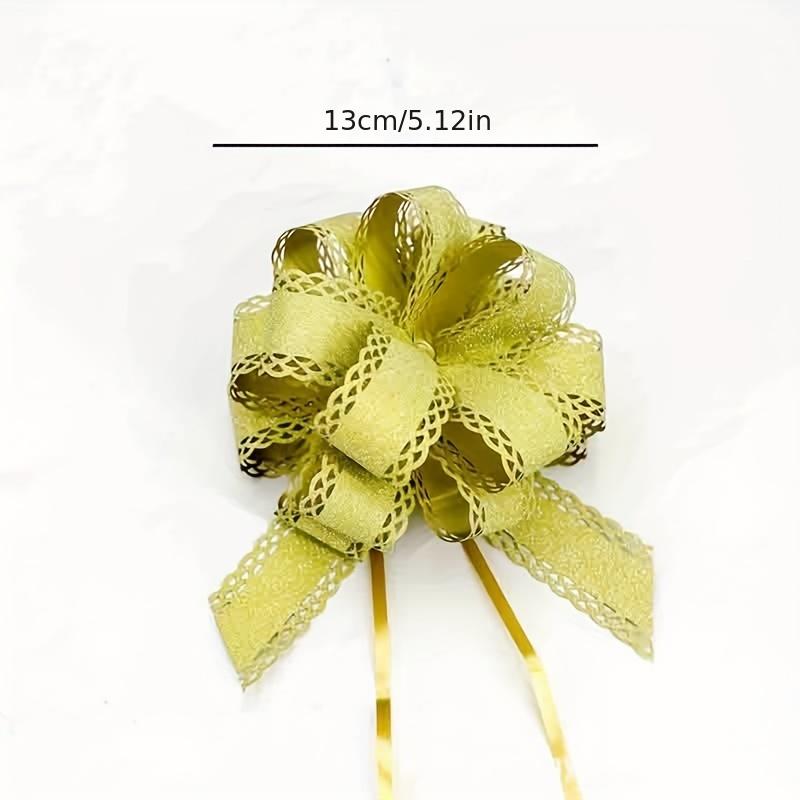 3pcs Children's Birthday Gift Packaging Ribbon Ribbon Wedding Car Wedding Ribbon Wedding Room Decoration Flower Ball.