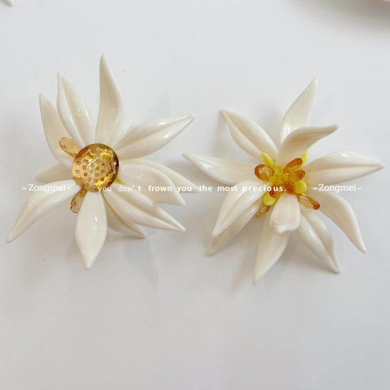 Ручная вышивка бисером: аксессуары в виде цветка лилии: Мода для обуви, волос, сумок, шляп и одежды