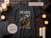 Desire of the Endless Shirt, Sandman Graphic Tee, Neil Gaiman Fan Gift, Androgynous Collage Art, Bella + Canvas Unisex T-Shirt