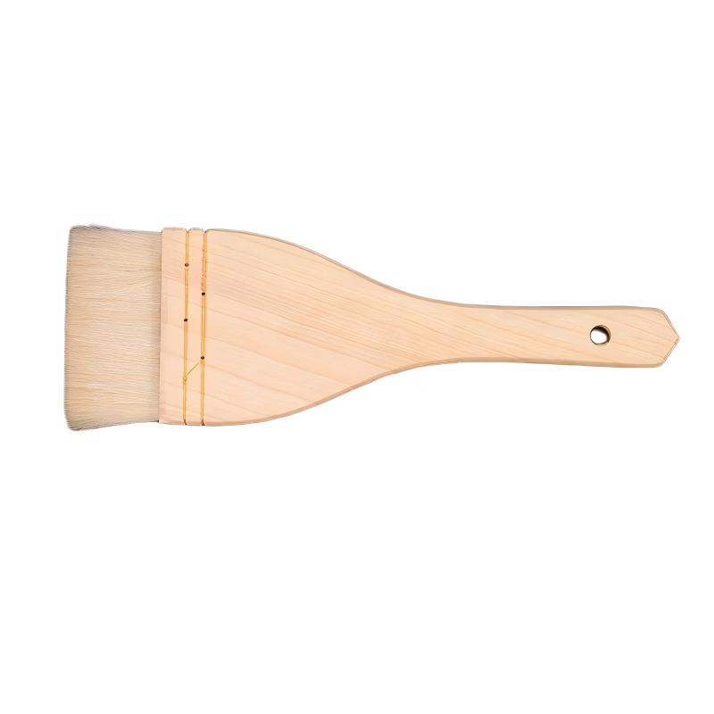 Ruhan Wooden Handle Wool Pastry & Basting Brush Set