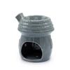 Oil Burner Grey Mushroom House