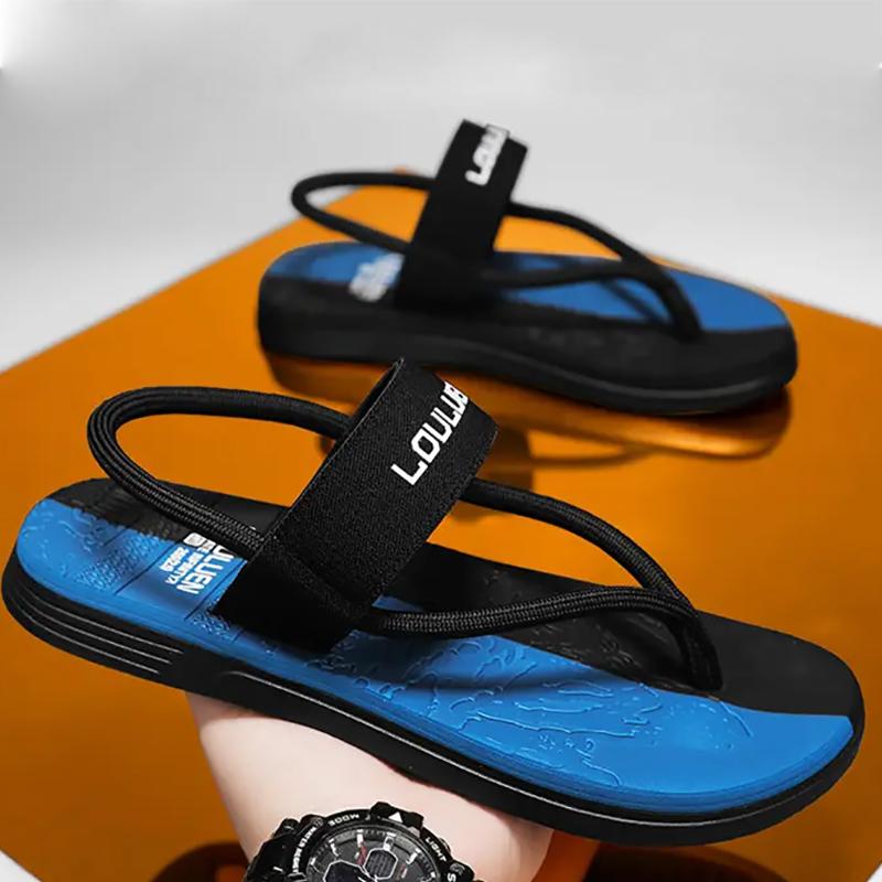 Summer New Men Sandals Fashion Casual Men Flat Sandals Beach Comfortable Flip-flops Water Sandals For Men Non-slip House Flats