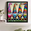 New Arrival 5D DIY Full Circle Diamond Painting "Dwarf Shows Love" Embroidery Cross Stitch Home Decor Gift