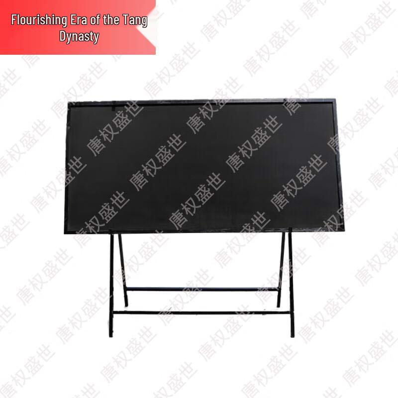 Large Wooden Blackboard with Stainless Steel Frame
