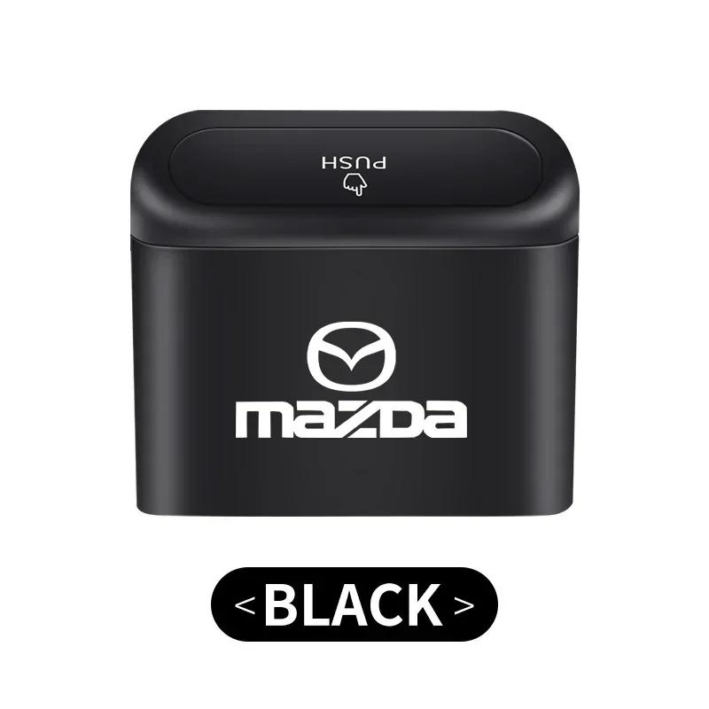 

Car Goods Storage Case Trash Bin Push Can Tray Dustbin Garbage Box for Mazda 3 Axela 6 Atenza CX-5 2 Demio CX-3 CX-30 MX5 CX30