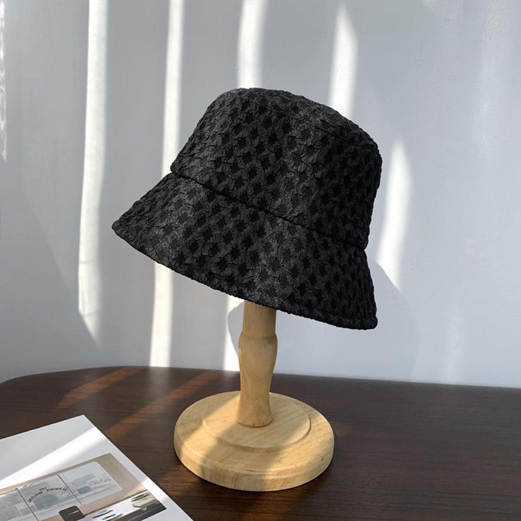 Summer Women Sun Hats  Fishermen Hat Hollow Flower Casual Ladies Outdoor Travel Headdress  Lace Bucket Headgear