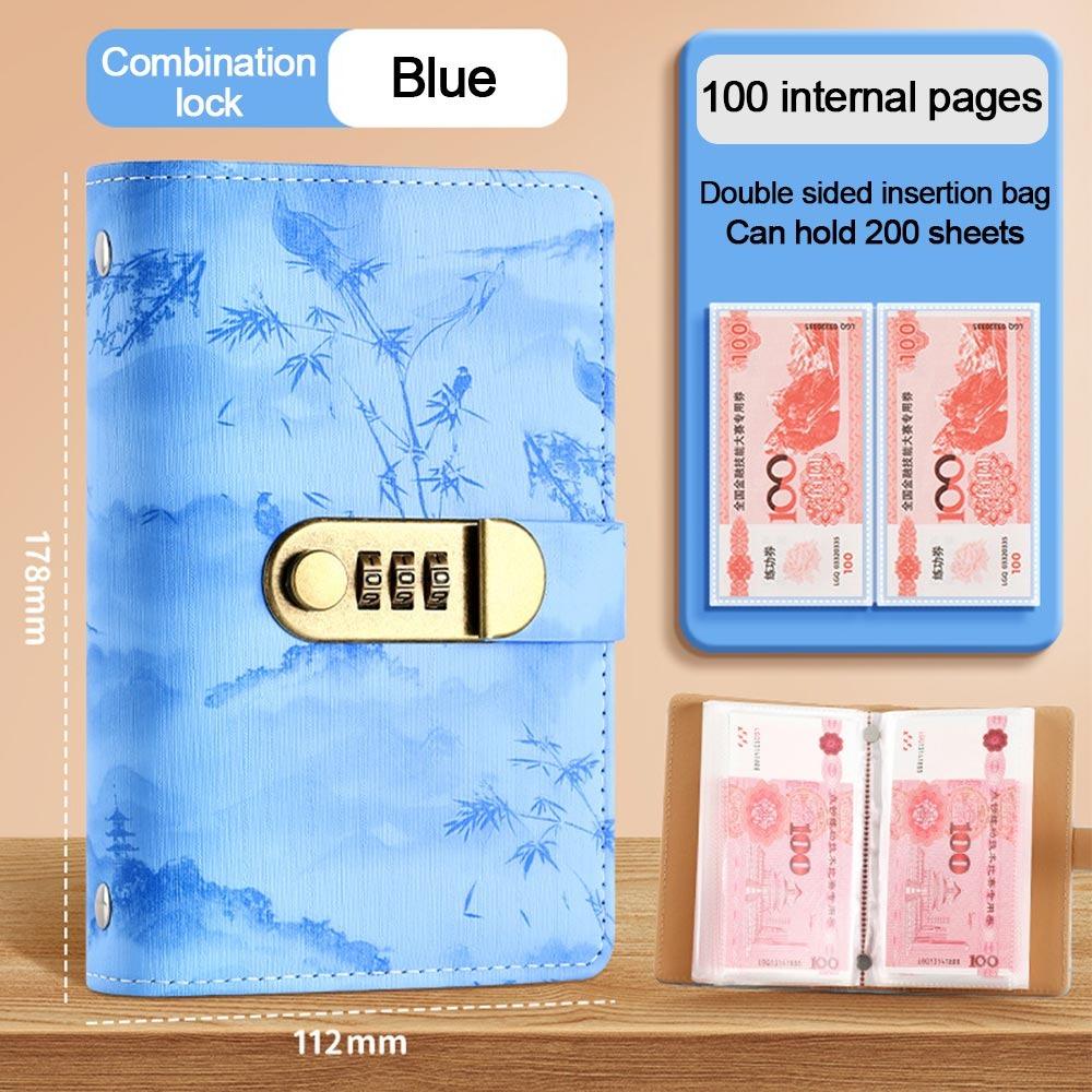 100 Envelopes Savings Challenges Book PU Mini Binder Savings Challenge Savings Challenges Sheets