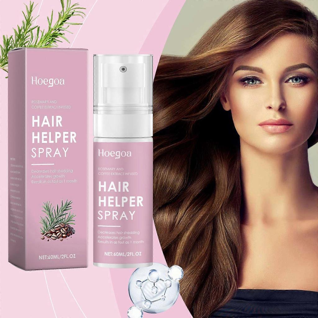 Offerta a tempo limitato!!Spray per la Cura dei Capelli Hoegoa - Migliora i Capelli Secchi e Crespi, Nutre il Cuoio Capelluto, Idrata le Fibre Capillari