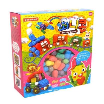 Donnerland Funny Corn 350 Grains, Mixed Colors, 1 Set, Korean Toy Supplies