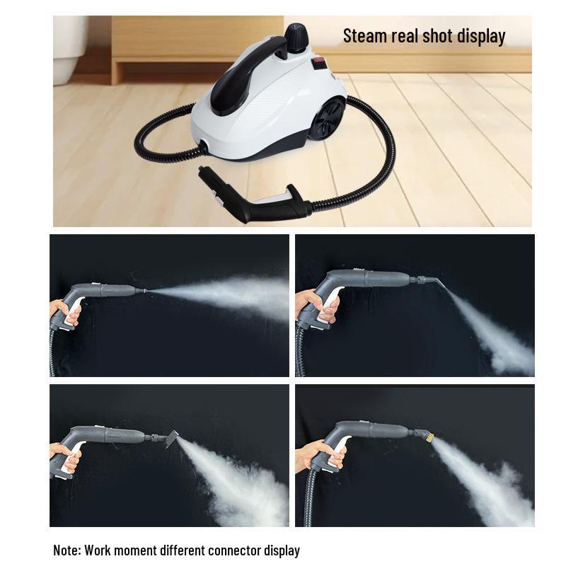 High-Temperature Steam Cleaner for Carpets, Kitchens, and Cars - Model 8619