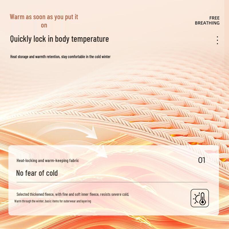 JEANSWEST LIFE Men's Winter Warm Fleece Jacket