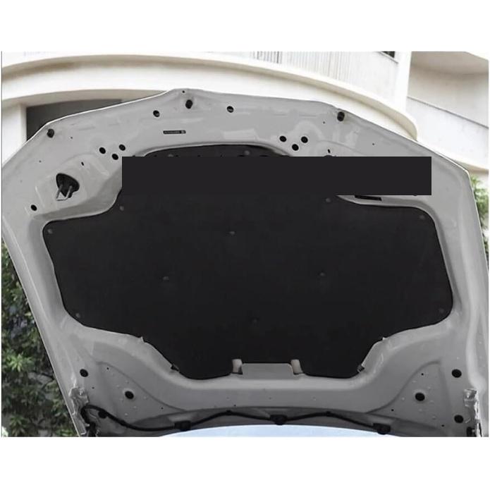 Car Heat Sound Noise Insulation Cotton Front Hood Engine Mat Pad Cover Deadener Compatible For BMW X3 G01 X4 G02 2018-2021