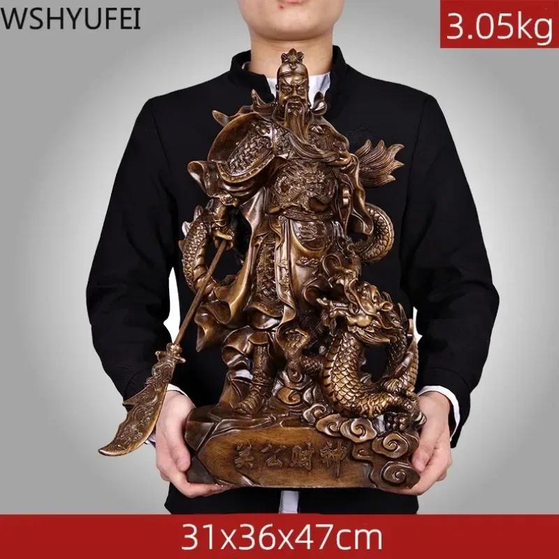 Kinesisk stil Guanyunchang harpiksstatue Hjem Stue Skrivebordspynt Innflyttingsbutikk Dekorasjon Håndverk Bursdagsgave