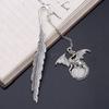 2019 Newest Glow In The Dark Luminous Book Marker Creative Feather Dragon Bookmark Label School Office Stationery