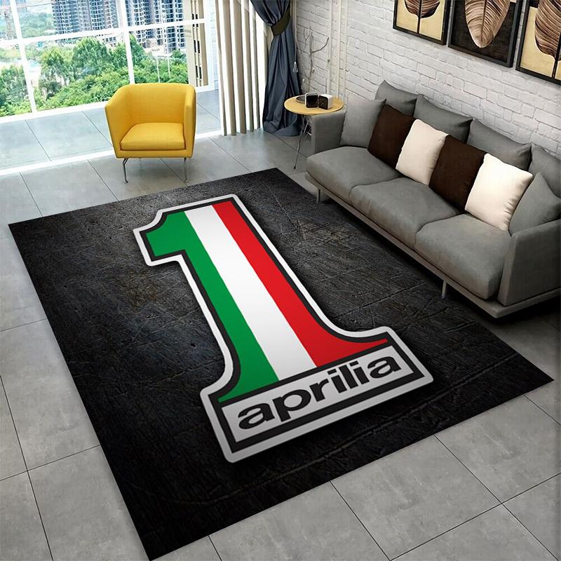 

Racing Car A-Aprilia Logo Moto Carpet Rug for Playroom Bedroom Living Room Sofa Home Decor,kid Game Area Rug Non-slip Floor Mat 40x60cm