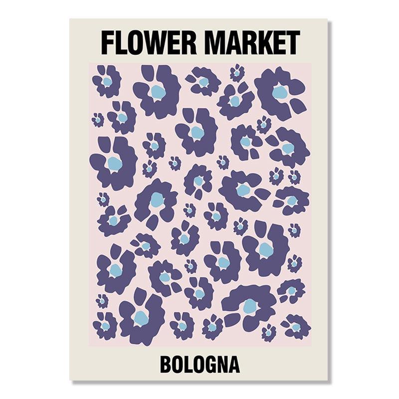 Abstract Flower Market Poster Matisse Wall Art Canvas Painting Nordic Posters and Prints Wall Pictures for Living Room Decor