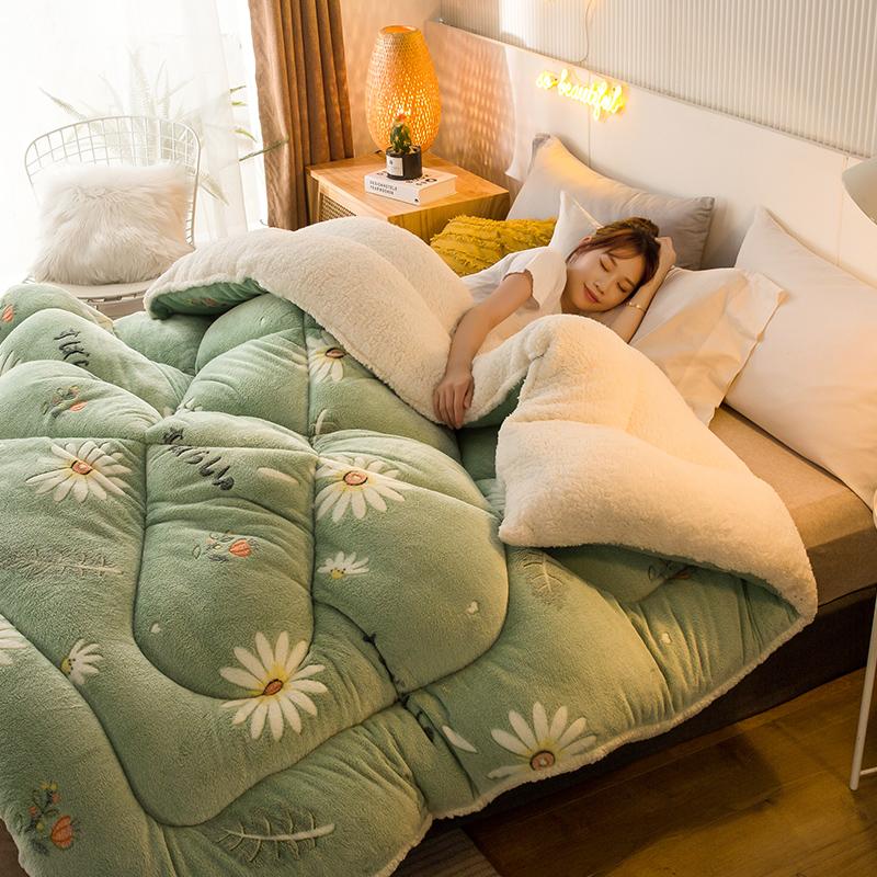 

Одеяло из овечьей шерсти Зимнее Супер Теплое Одеяло 4 кг Двустороннее Бархатное Одеяло Утолщенное Теплое Осенне-Весеннее Плюшевое Одеяло-Наполнитель 150x200cm 3.0kg