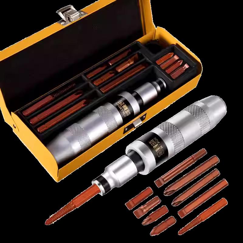 STARCHANGE Impact Screwdriver & Screw Extractor Set