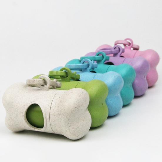 Waste Bag Dispenser Convenient Environmental Friendly Plastic Pet Dog Poo Bag Holder for Outdoor