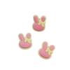 Cartoon Rabbit Head PVC Patches: DIY Phone Case, Hair Clip, Headwear, Cup & Crocs Accessories